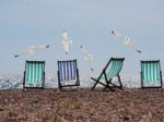beach chairs